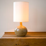 Lampe en grès vintage
