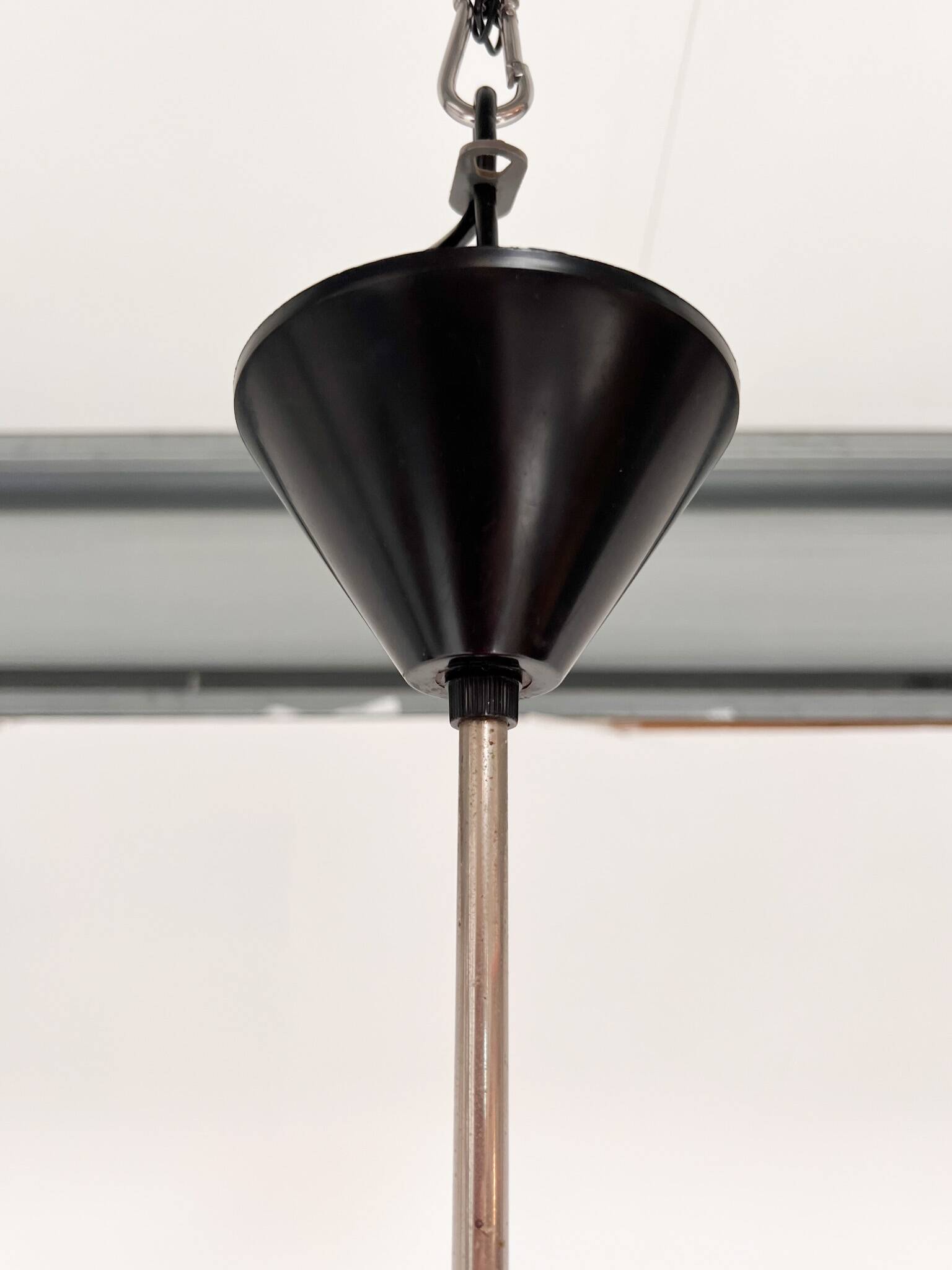 Space Age ceiling lamp attributed to Massive, 1970s
