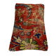 Housse de coussin de tapis turc vintage 30 x 50 cm