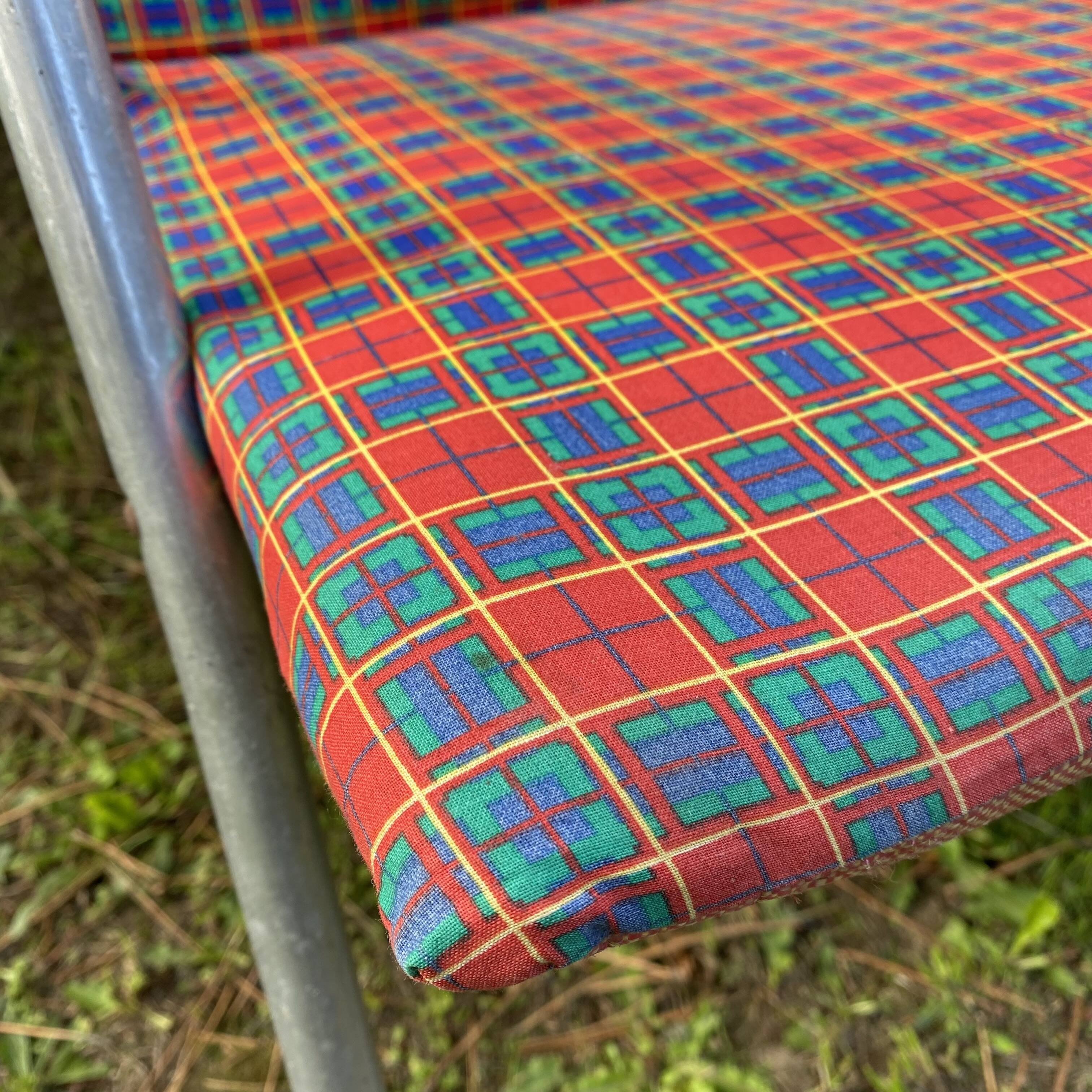 Pair of vintage Kettler Germany folding garden armchairs