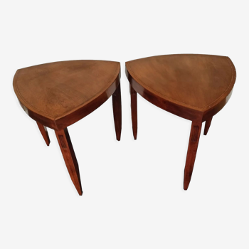 Pair of side tables by Stella, 1970