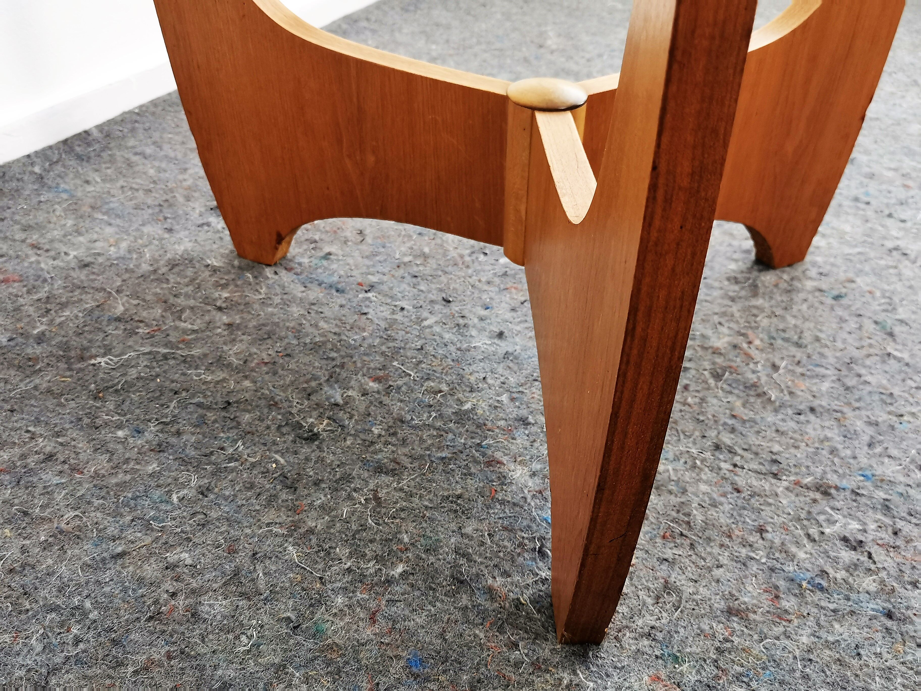 Teak Veneer Coffee Table 1960's