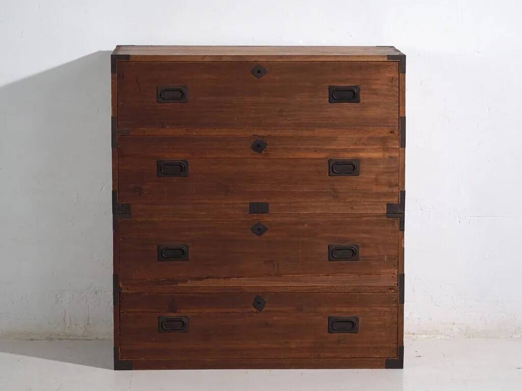 Old Japanese chest of drawers – Taishō / Shōwa period (c. 1912-1945) #37