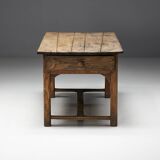 Travail Populaire Dining Table, France, 19th Century