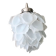 Lustre suspension en verre fleur vintage