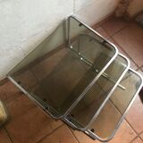 Vintage nesting coffee tables