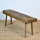 Primitive Oak Bench, 1930's