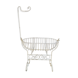 Old wrought iron cradle
