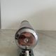 Vintage art deco wall lamp, chrome and sandblasted glass, France 1930