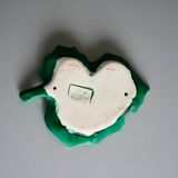 Empty pocket by Vallauris in the shape of a sheet, Ferlay creations