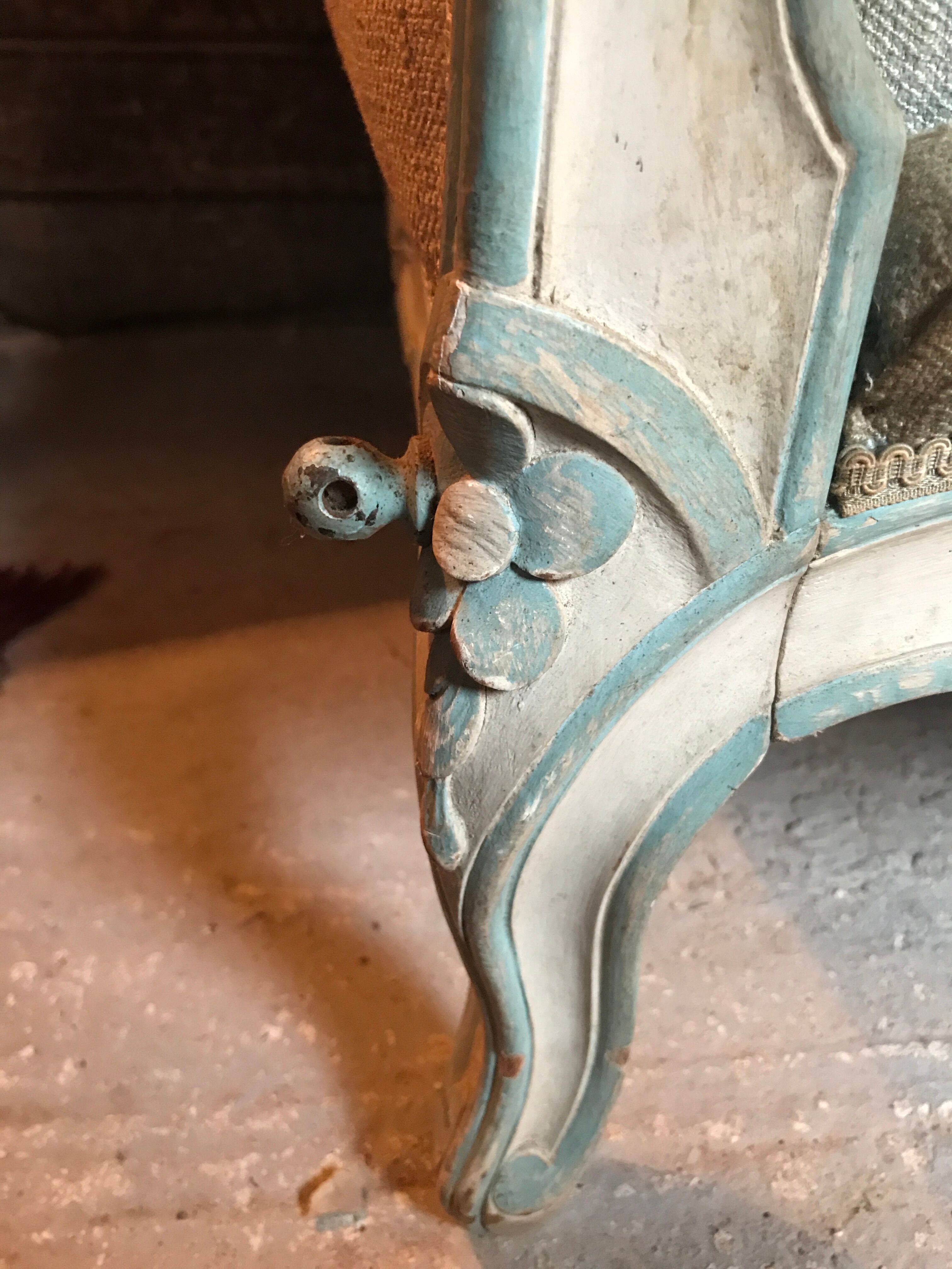 Louis XV style extra sofa bed