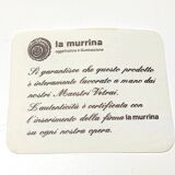 Coffret à cocktail en verre de Murano bleu clair composé de 6 verres et d'un pichet par La Murrina