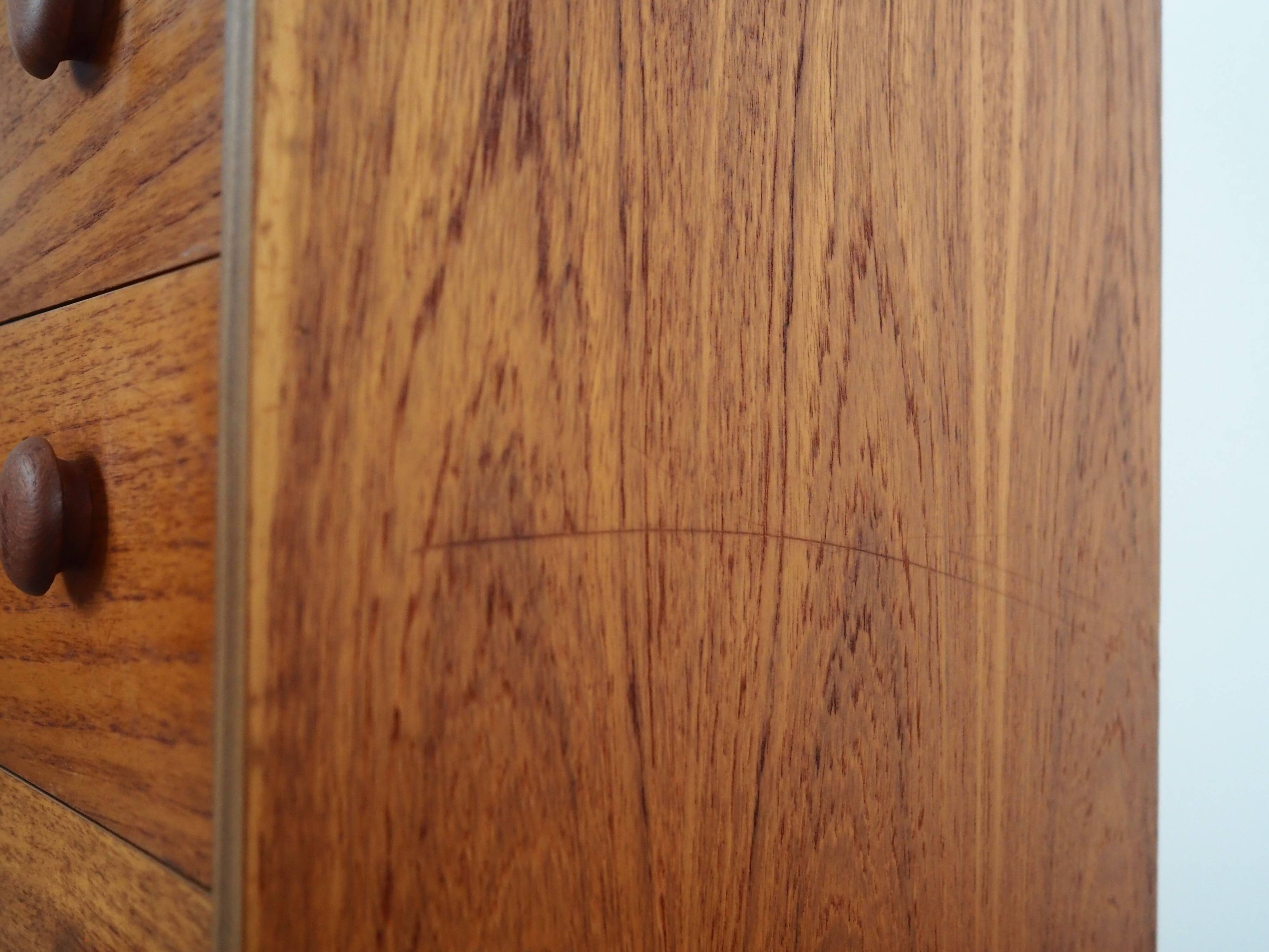 Teak chest of drawers, Danish design, 60s, made in Denmark