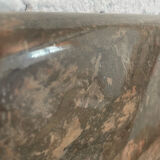 Brown marble coffee table