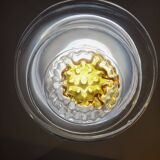 Murano glass mushroom pendant light by Mazzega Italy 1960.70