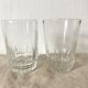 Verres à eau vintage dépareillés
