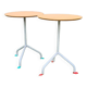 Duo of 80' sofa harnesses / bedside tables