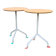 Duo of 80' sofa harnesses / bedside tables