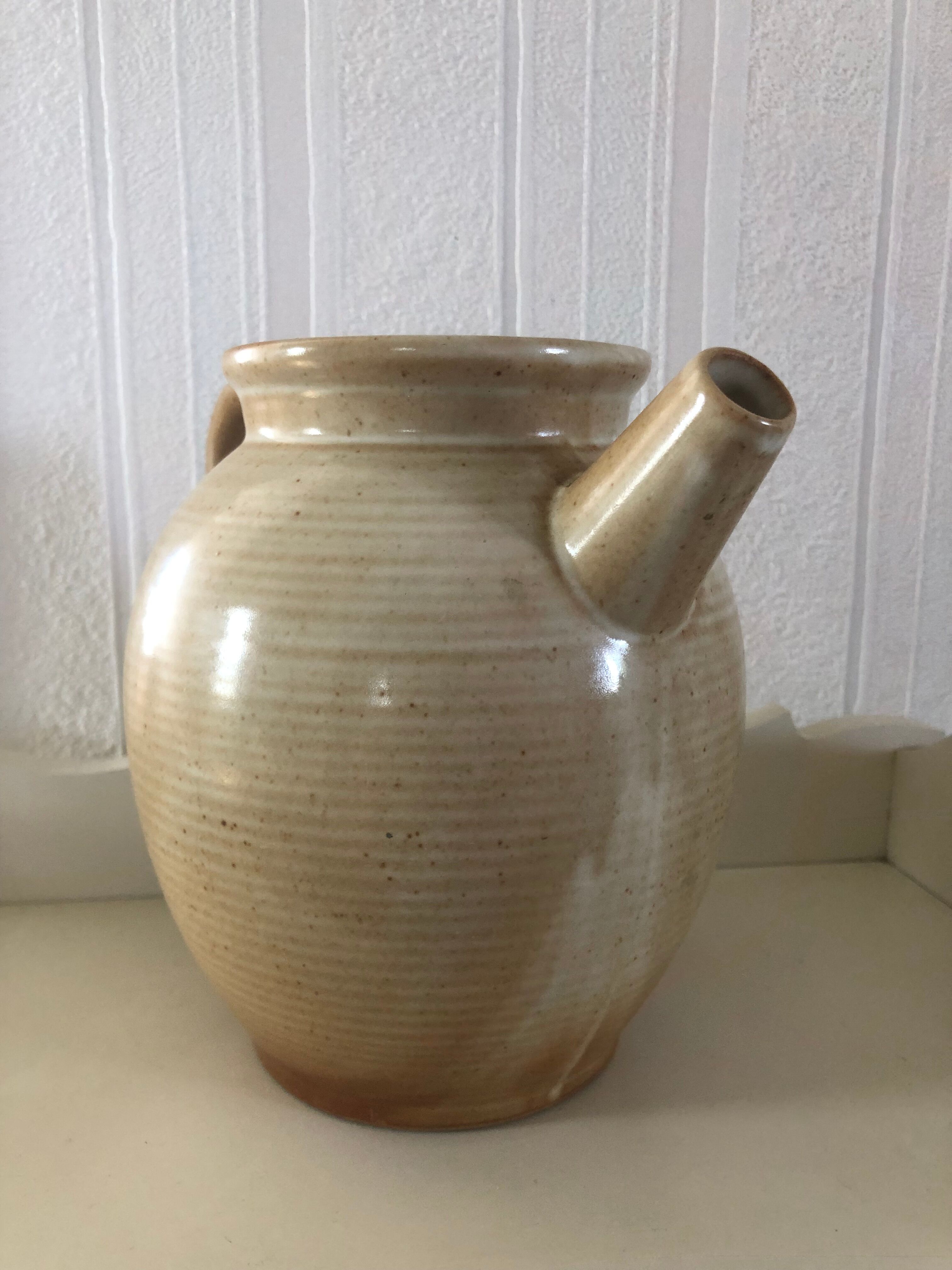 Stoneware jug