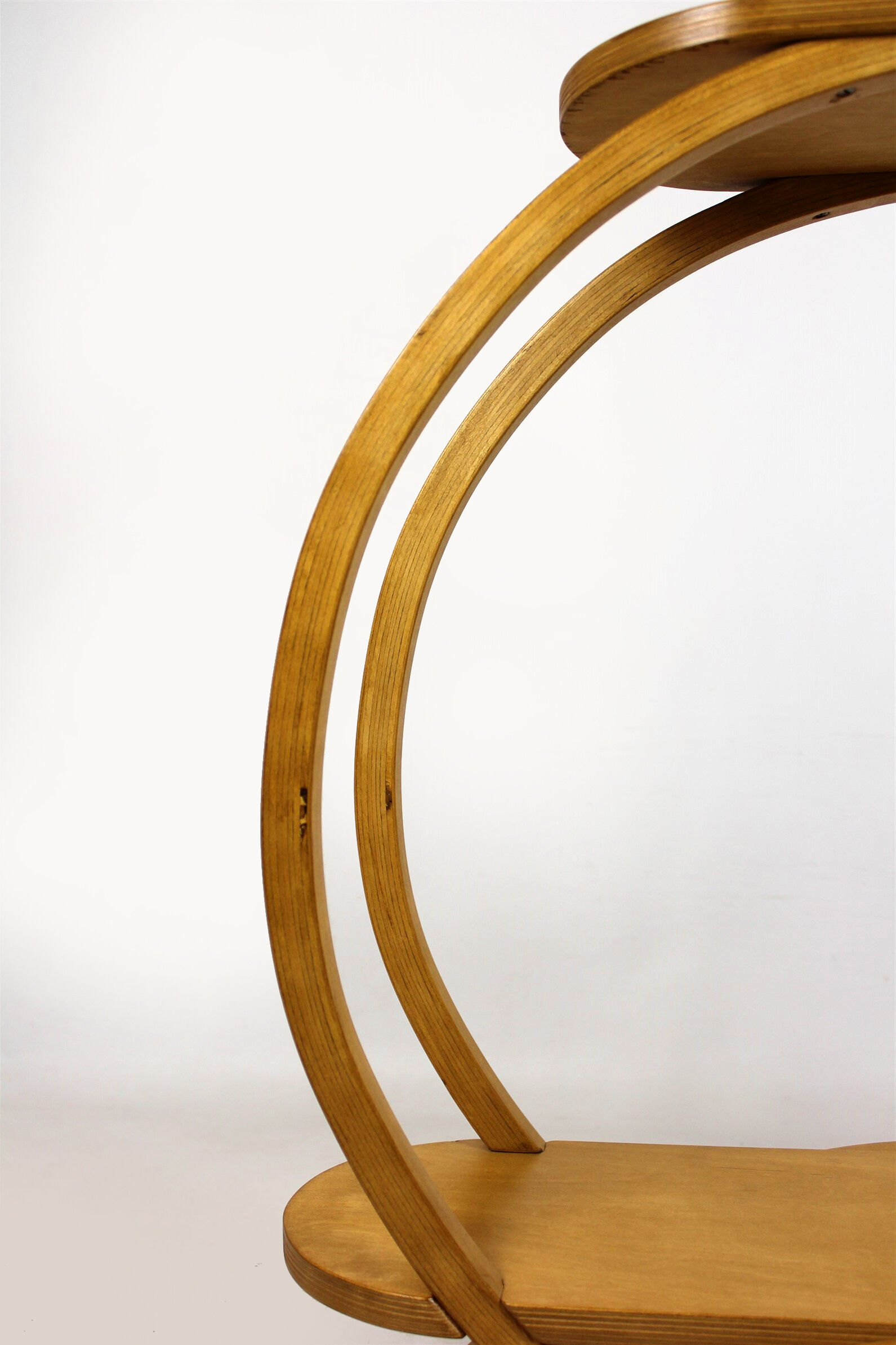 Bent Plywood Flower Stand or Etagere, 1960s