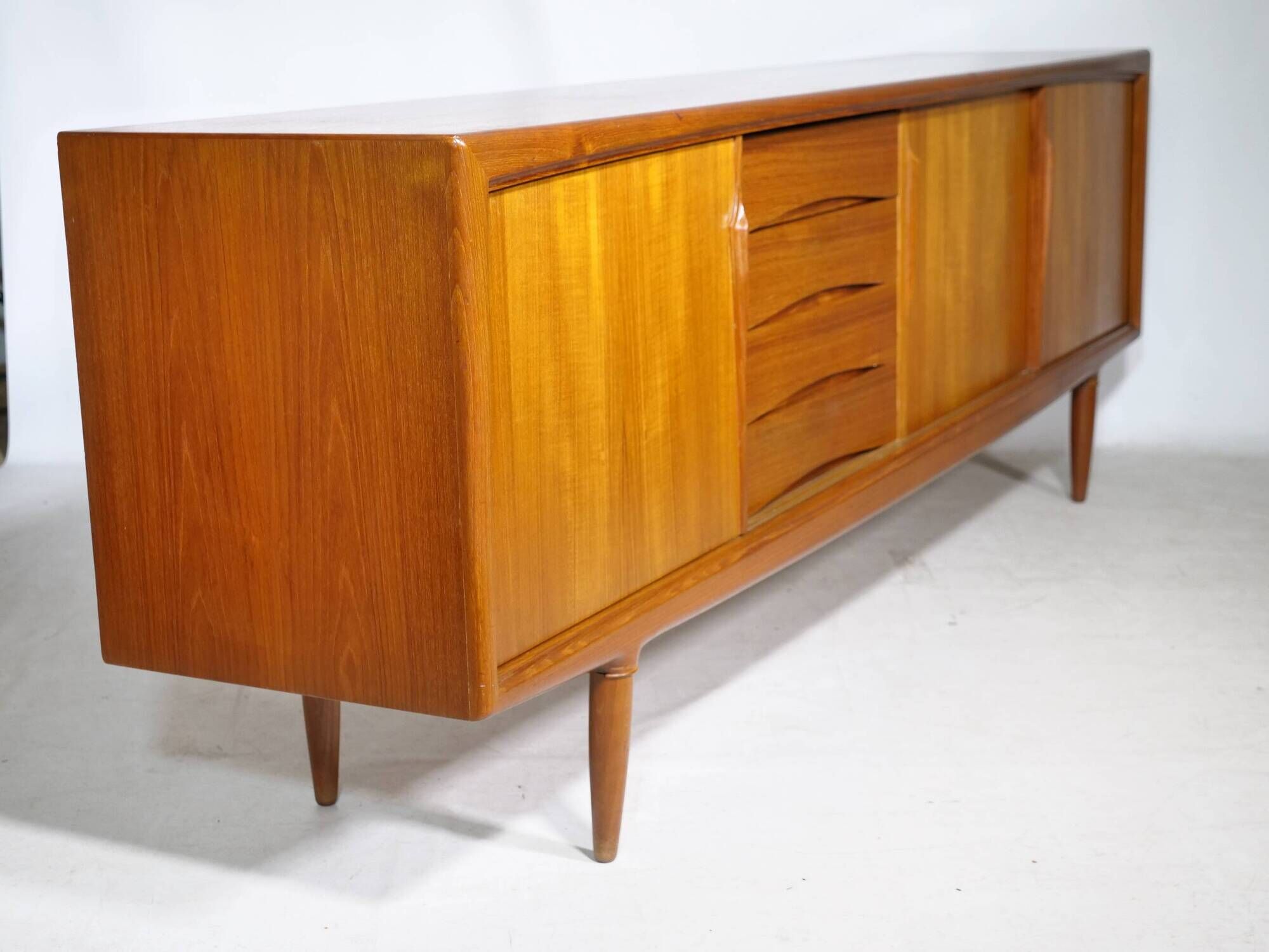Mid Century Sideboard in Teak by Axel Christensen for ACO Møbler, 1960s