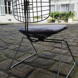 Beaubourg chairs in steel and fabrics by Michel Cadestin and Georges Laurent - 1976