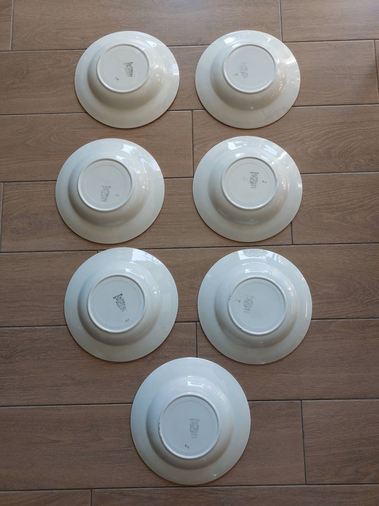 Assiette creuse Sarreguemines et