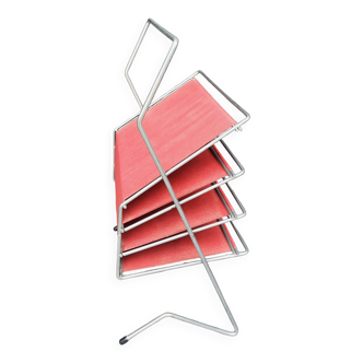 Vintage Magazine Rack | Voss Germany '60 -'70