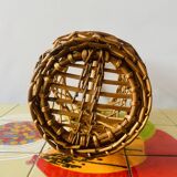 Vintage wicker basket