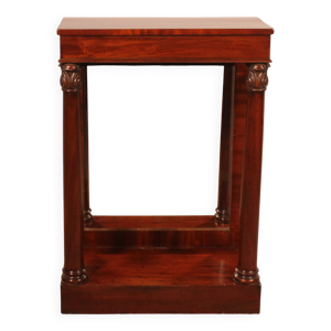 console  en acajou d'époque