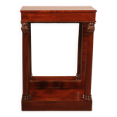 Regency period mahogany console table, circa 1820