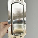 Shiny metal foie gras dish