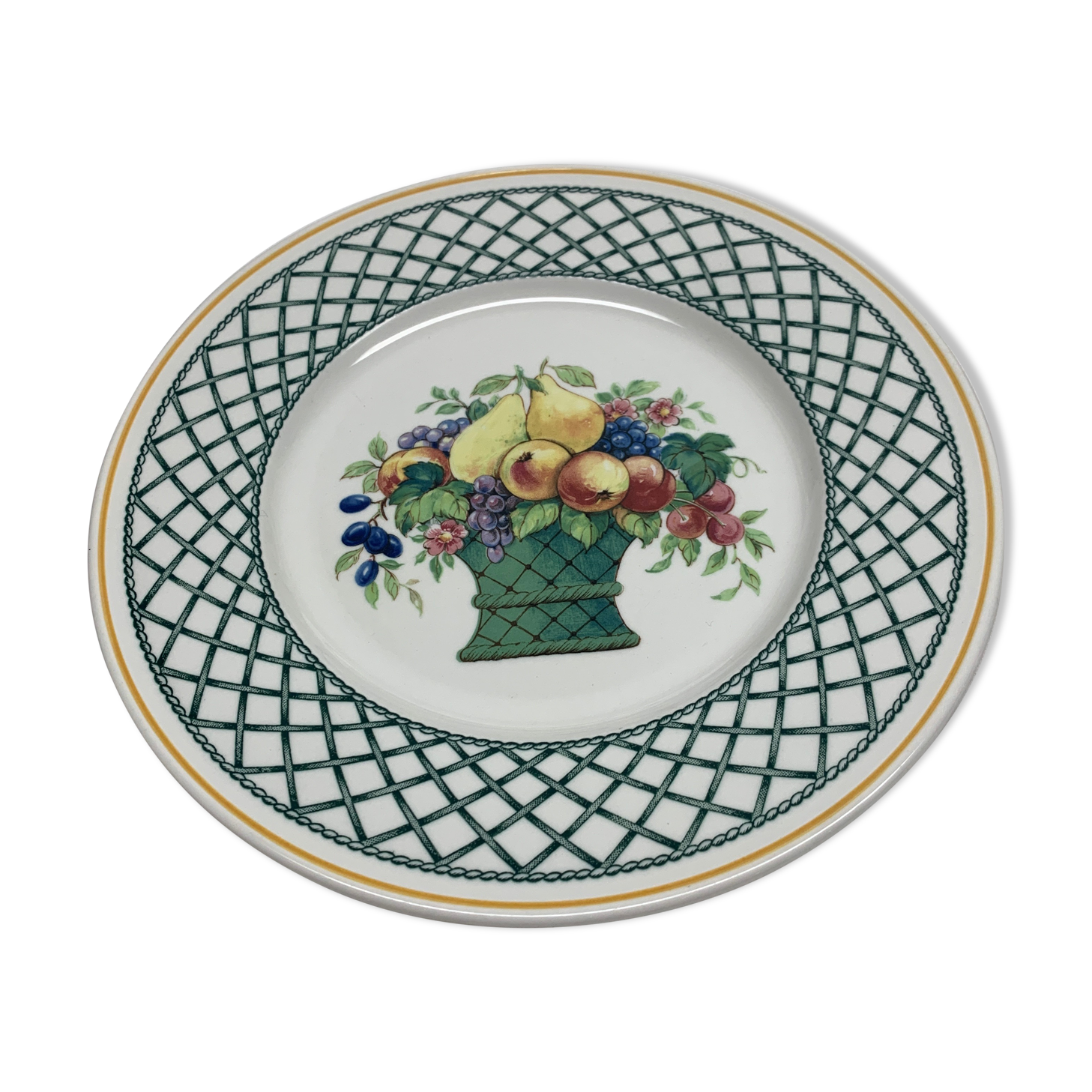 Villeroy & boch basket dessert plate