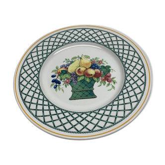 Villeroy & boch basket dessert plate