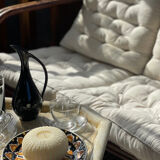 Bamboo sofa 1970