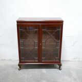 Old English wooden showcase
