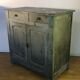 Buffet parisien gris patine ancienne
