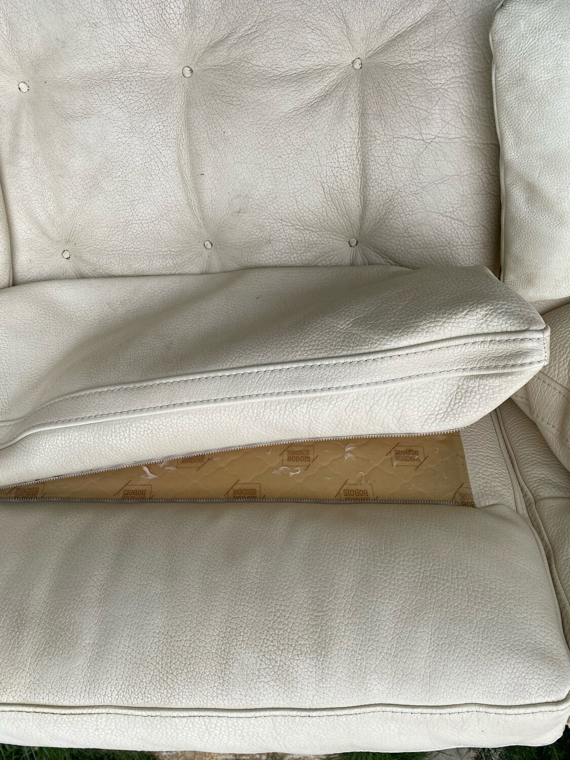 Roche Bobois leather sofa