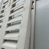 2 shutters with fixed louvers