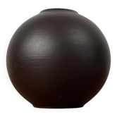 Vase boule minimaliste allemand d'époque mid-century de Wormser Terra-Sigillata, années 1960