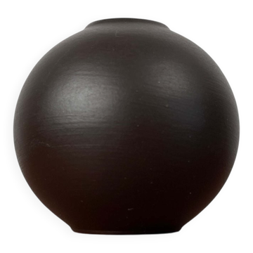 Vase boule minimaliste allemand d'époque mid-century de Wormser Terra-Sigillata, années 1960
