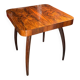 Rare walnut Spider table by Jindrich Halabala, 1950s.