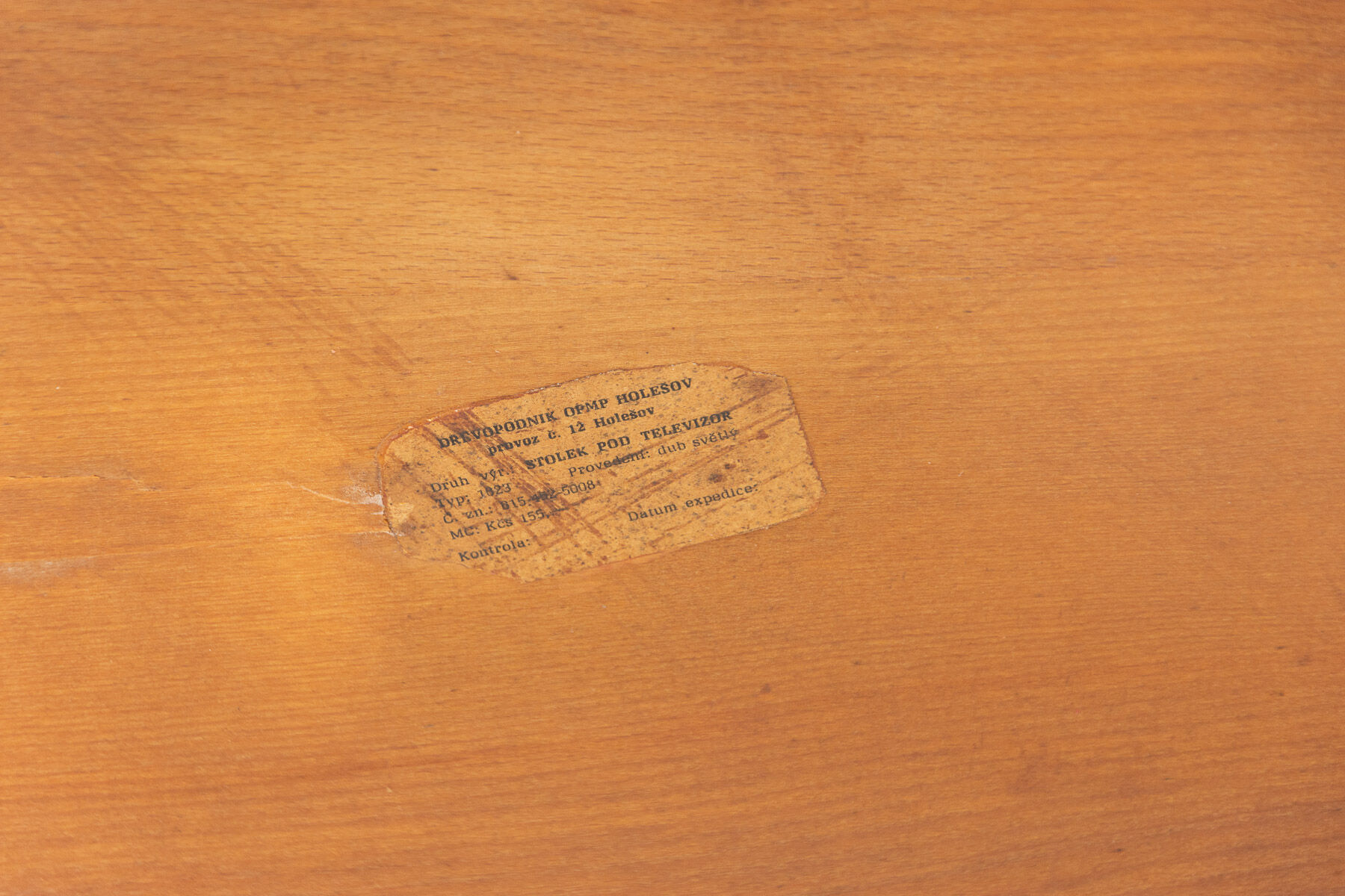 Mid Century Side Table from Dřevopodnik Holešov, Czechoslovakia, 1960's