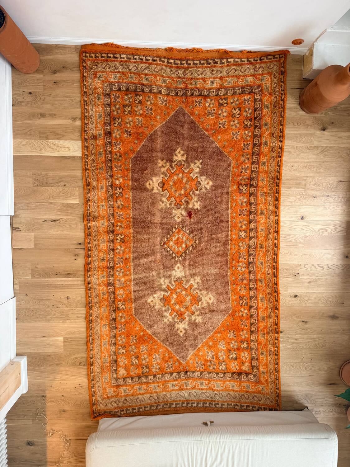 Tapis berbère Taznakht vintage – 3,20 x 1,71 m