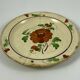 Assiette forges les eaux decor floral fin XVIII debut XIXeme