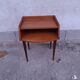 Scandinavian teak bedside table