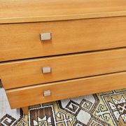 Scandinavian sideboard 3 drawers 1 door 1960 vintage