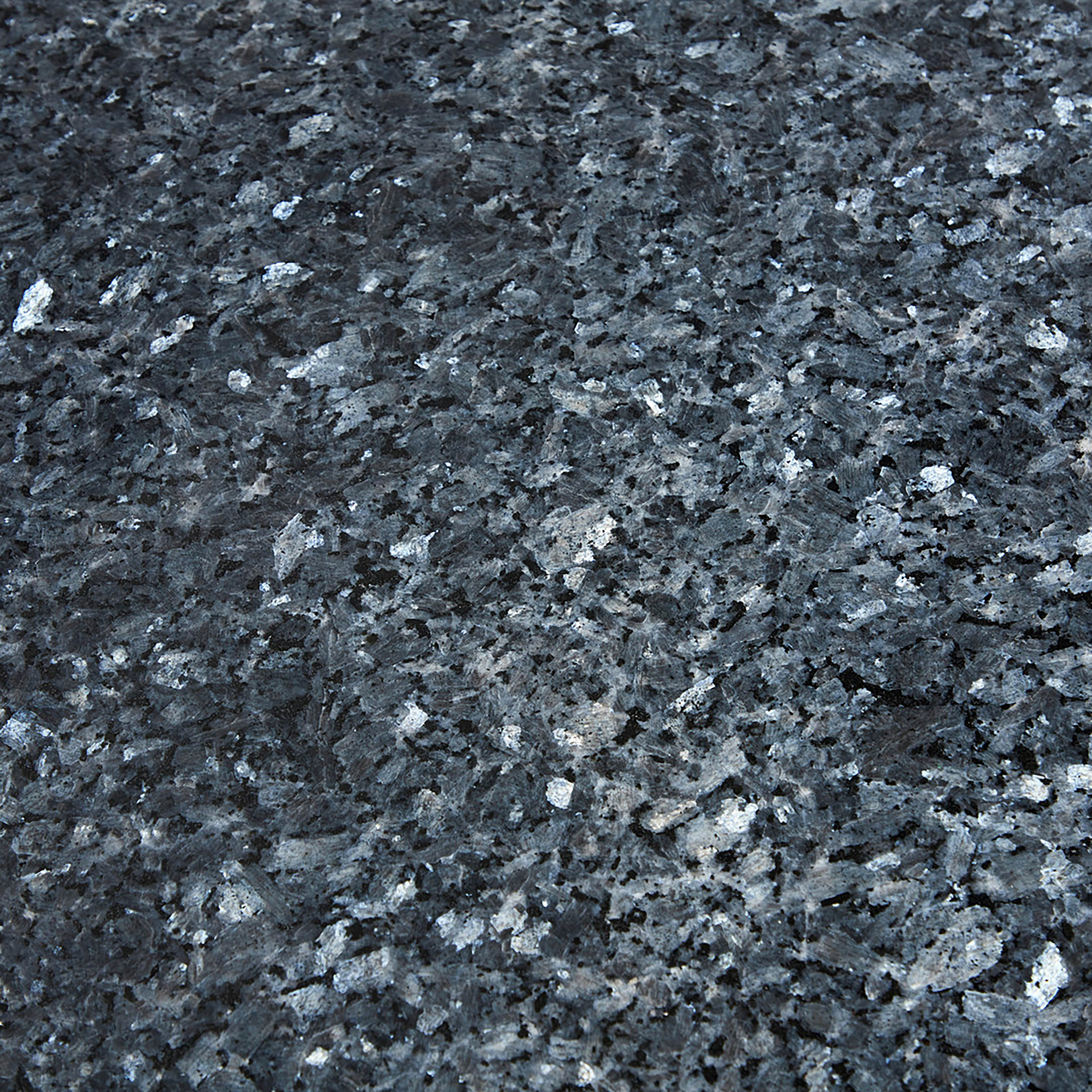 Granite and chrome-plated steel coffee table, Danish