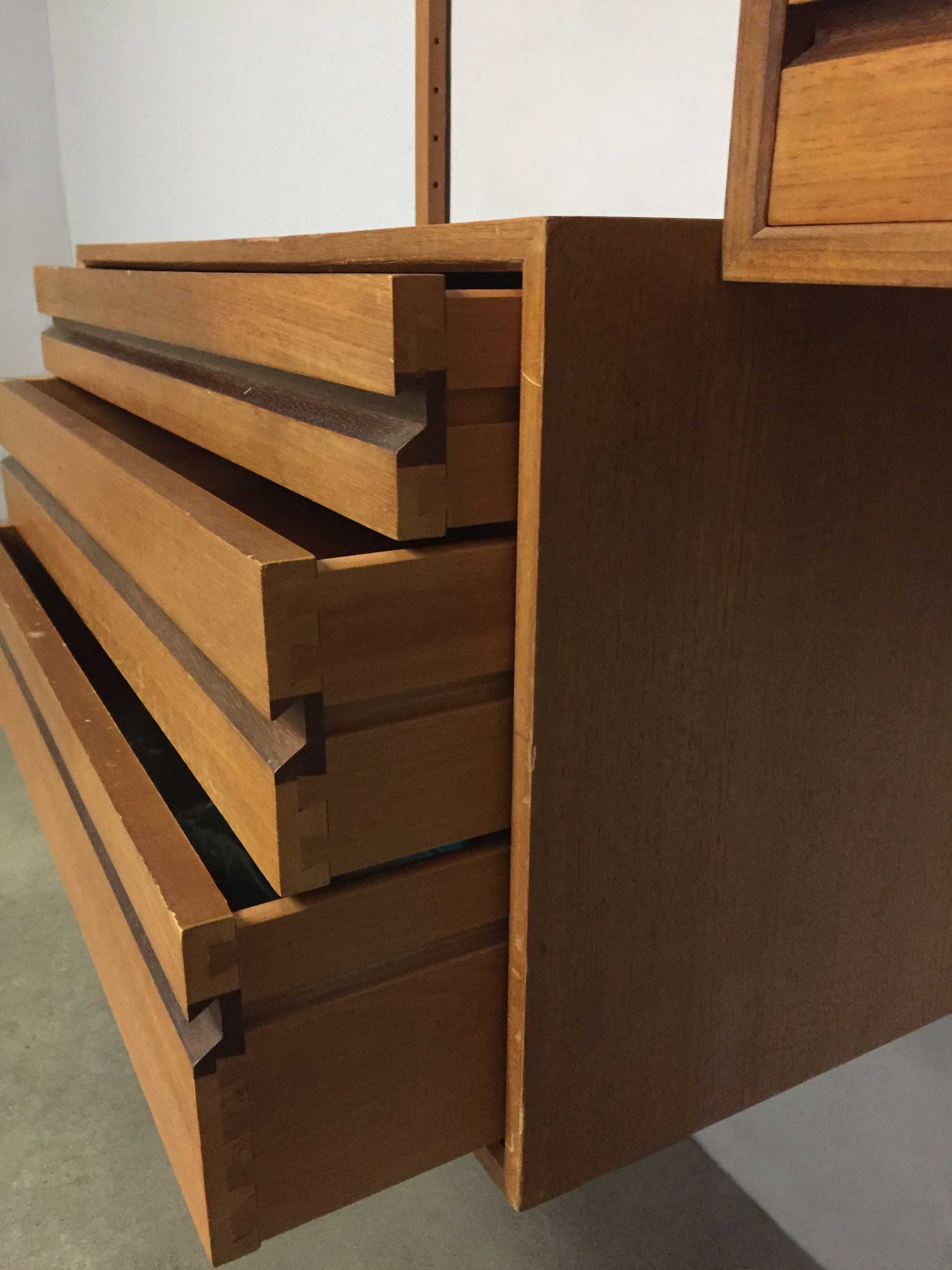 Royal System modular bookcase by Poul Cadovius Denmark 1950 /1960
