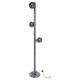 Vintage Goffredo Reggiani floor lamp in chromed metal, Italian Space Age, 1960s
